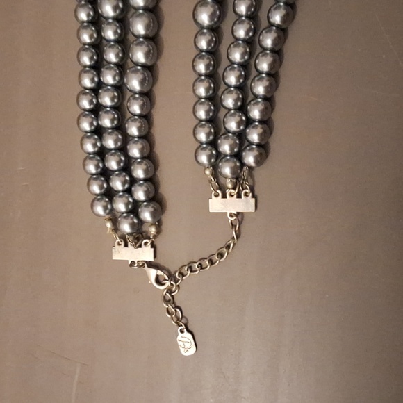 3 Strand Statement Necklace - Picture 4 of 5